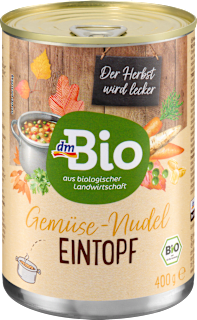 Tocană cu legume și paste dmBio