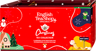 Bio karácsonyi teaválogatás. 6 db teafilter English Tea Shop