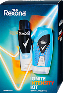 Férfi ajándékcsomag, Ignite intensity kit Rexona men