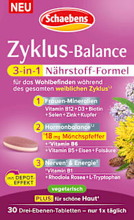 Tabletten Zyklus Balance Schaebens