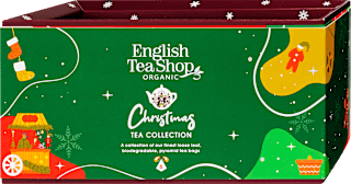 Bio karácsonyi teaválogatás, 6 db teafilter English Tea Shop