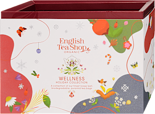 Bio karácsonyi teaválogatás, Wellness Collection, 3x4 db filter English Tea Shop