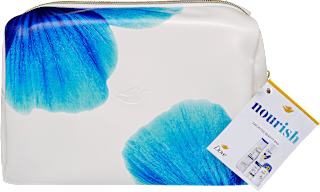 Nourish tusfürdő, testápoló, deo stift ajándékcsomag neszesszerrel Dove