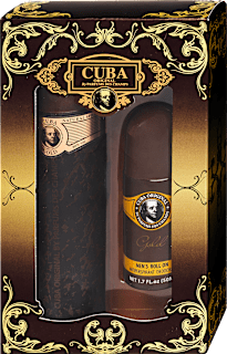 Gold EdT és after shave ajándékcsomag Cuba