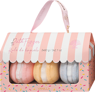 Macaron fürdőbomba ajándékcsomag aurora KOZMETIKA