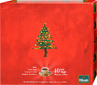 Teaválogatás ajándékcsomag, 4x10 filter Dilmah