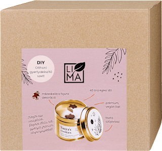 Karácsonyi gyertyakészítő szett ajándékcsomag lima