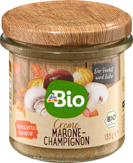 Crema di marroni e funghi champignon bio dmBio