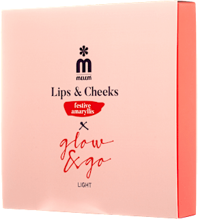 Lips & Cheeks X glow & go Light poklon-paket festive amarillys   Melem
