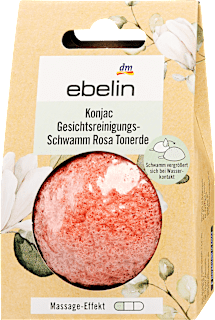 Spužvica za čišćenje lica – konjac korijen, više vrsta ebelin