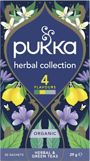 bio čaj Herbal Collection 20x1,45 g pukka