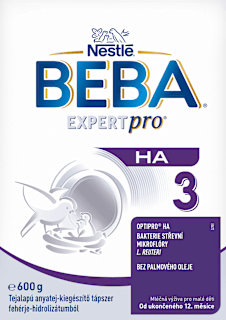 EXPERTpro HA 3 mléčná výživa pro malé děti BEBA