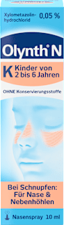 Olynth 0,05% N Schnupfen Dosierspray ohne Konservierungsstoffe Olynth