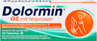 Dolormin GS mit 250 mg Naproxen Tabletten Dolormin