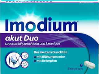 Imodium akut Duo 2 mg/125 mg Tabletten Imodium