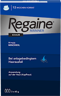 Regaine Männer 50 mg/g Minoxidil Schaum (3x60 g) Regaine