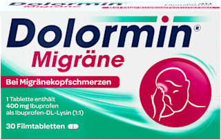 Dolormin Migräne 400 mg Ibuprofen Filmtabletten Dolormin