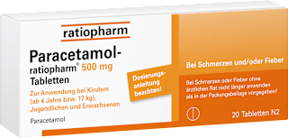 Paracetamol-ratiopharm 500 mg Tabletten ratiopharm