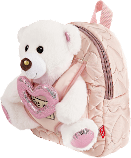 Zainetto con orsetto con cuore Perletti