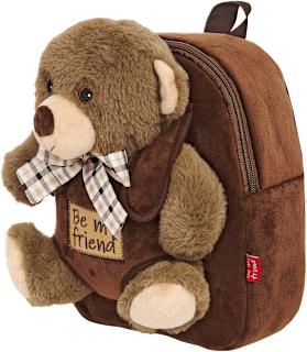 Zainetto con orsetto Perletti