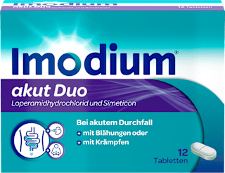 Imodium akut Duo 2 mg/125 mg Tabletten Imodium