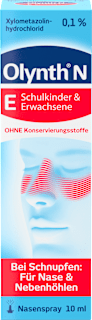 Olynth 0,1% N Schnupfen Dosierspray 10 mg Xylometazolinhydrochlorid, Lösung Olynth