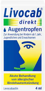 Livocab direkt Augentropfen 0,05 % Levocabastin, Suspension Livocab