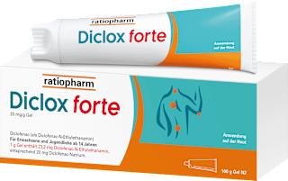 ratiopharm Diclox forte 20 mg/g Gel ratiopharm