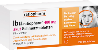 Ibu-ratiopharm 400mg akut Schmerztabletten  ratiopharm