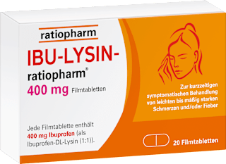 IBU-LYSIN-ratiopharm 400 mg Filmtabletten  ratiopharm