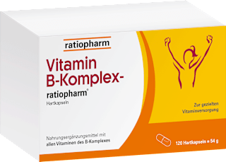ratiopharm Vitamin B-Komplex-ratiopharm Hartkapseln 120 St ratiopharm