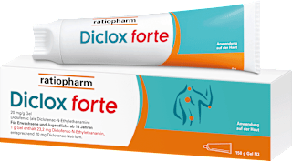 ratiopharm Diclox forte 20 mg/g Gel ratiopharm