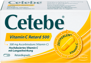 Cetebe Vitamin C Retard 500 mg Retardkapsel Cetebe