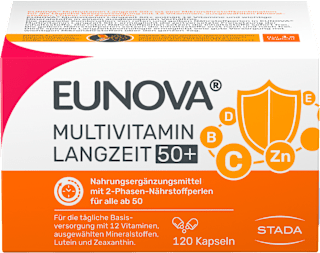 EUNOVA Multivitamin Langzeit 50+, Kapseln 120 St EUNOVA