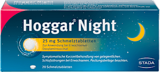 Hoggar Night 25 mg Schmelztabletten Hoggar