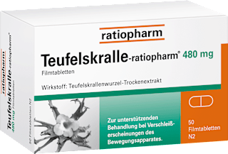 Teufelskralle-ratiopharm® 480 mg Filmtabletten ratiopharm