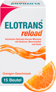 Elotrans reload Orangen-Geschmack Beutel (15x7,45 g) ELOTRANS
