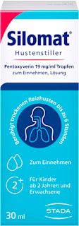 Silomat Hustenstiller Pentoxyverin  19 mg/ml Tropfen Silomat