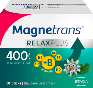 Magnetrans RELAXPLUS 400 mg Direktgranulat Sticks 20 St Magnetrans