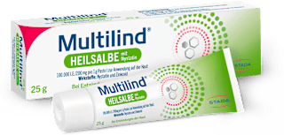 Multilind Heilsalbe mit Nystatin 100 000 I.E./200 mg pro 1 g Paste zur Anwendung auf der Haut Multilind