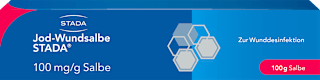 Jod-Wundsalbe STADA 100 mg/g Salbe STADA