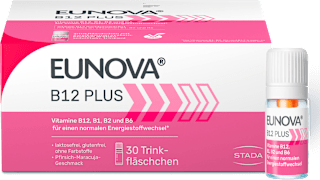 Eunova B12 Plus Trinfläschchen (30x 8 ml) EUNOVA