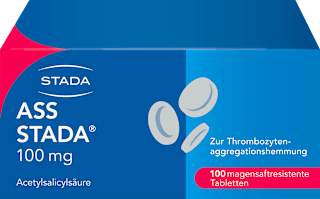 ASS STADA 100 mg magensaftresistente Tabletten STADA