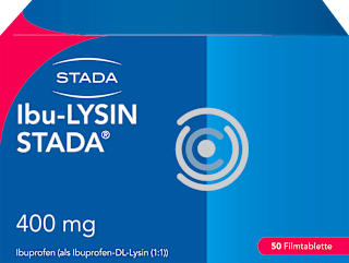 Ibu-LYSIN STADA 400 mg Ibuprofen, Filmtabletten STADA