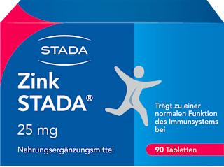 Zink STADA 25 mg Tabletten 90 St STADA
