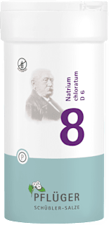 PFLÜGER Nr. 8 Natrium chloratum D 6 Tabletten Biochemie Pflüger