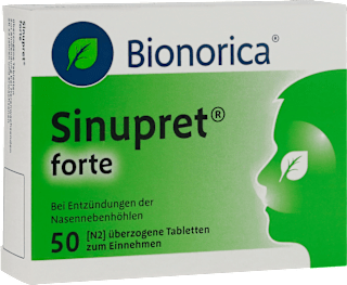 Sinupret forte überzogene Tabletten Sinupret