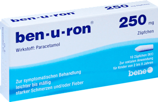 ben-u-ron 250 mg Zäpfchen ben-u-ron