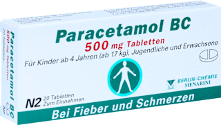 BERLIN-CHEMIE Paracetamol BC 500 mg Tabletten BERLIN-CHEMIE