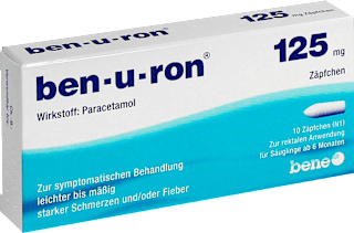 ben-u-ron 125 mg Paracetamol Zäpfchen ben-u-ron